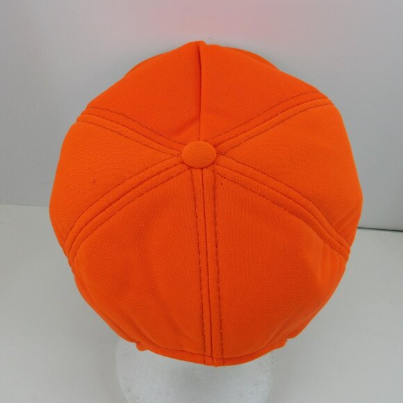 YoungAn Headwear Hunter Orange Men's Adjustable Snapback Cap Hat Made in Korea - Picture 5 of 8
